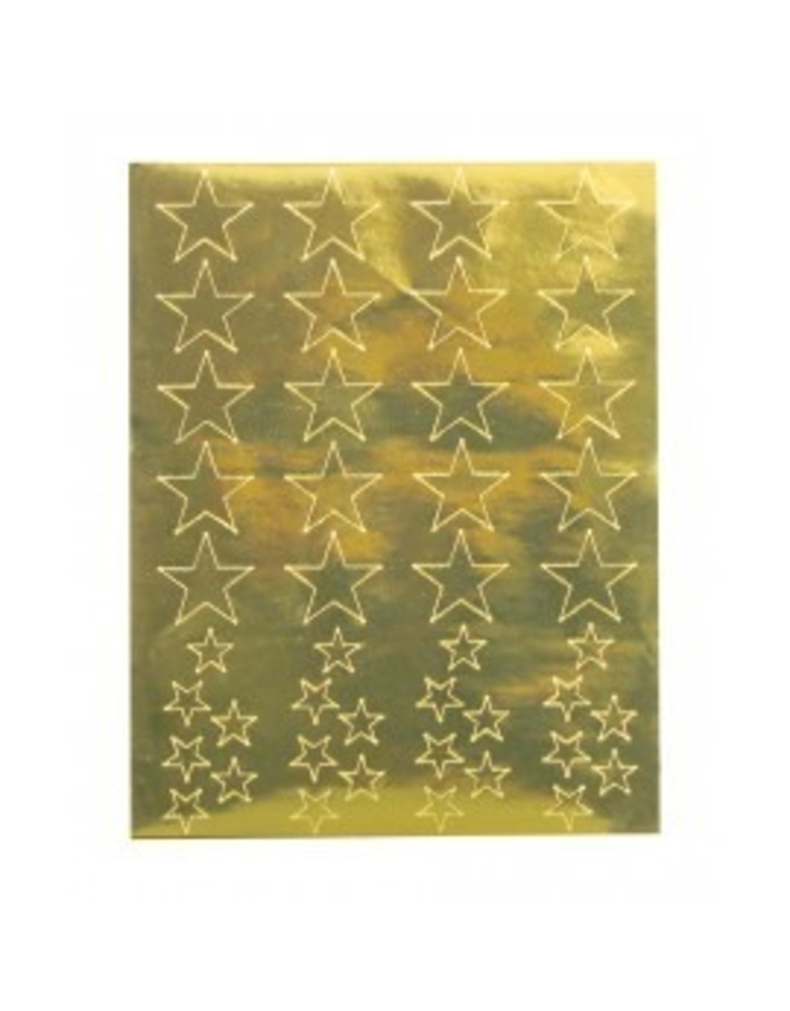 STICKER FORMS - GOLD STARS 20sheets