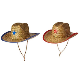COWBOY STRAW HAT CHILD SIZE