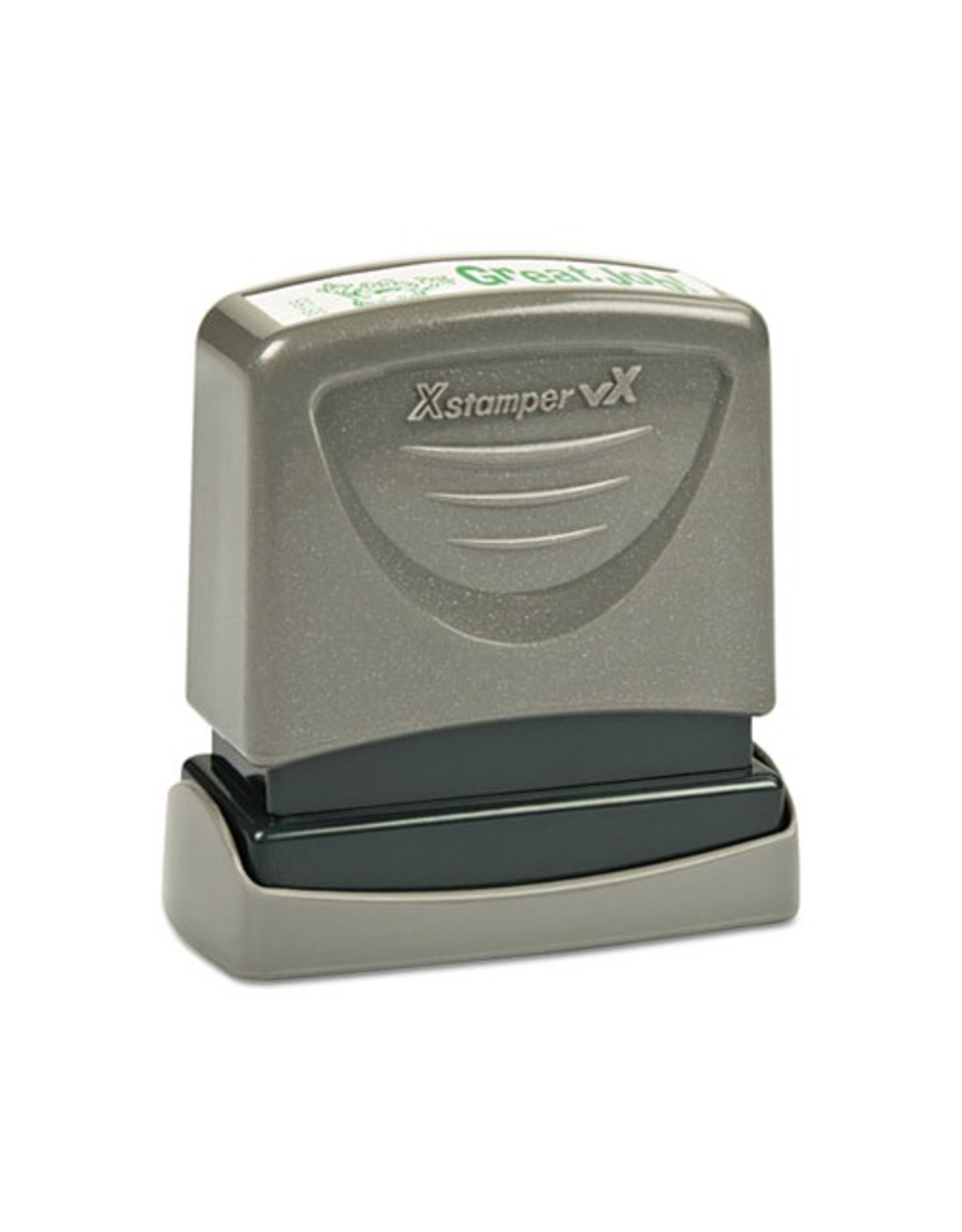 X-STAMPER: STAMP GREAT JOB - GREEN
