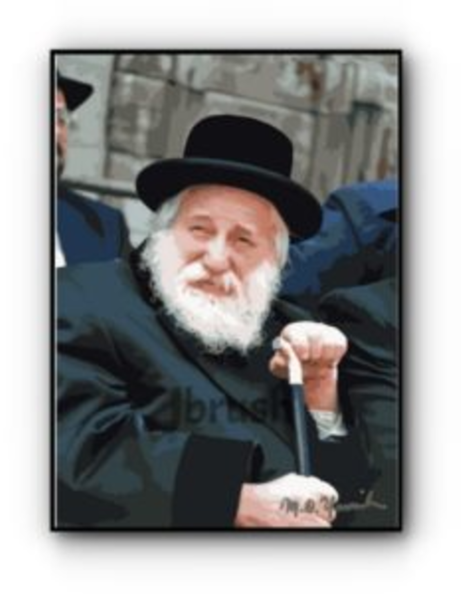 Jbrush JBRUSH PAINT BY NUMBER SKULENER REBBE 16"X20"