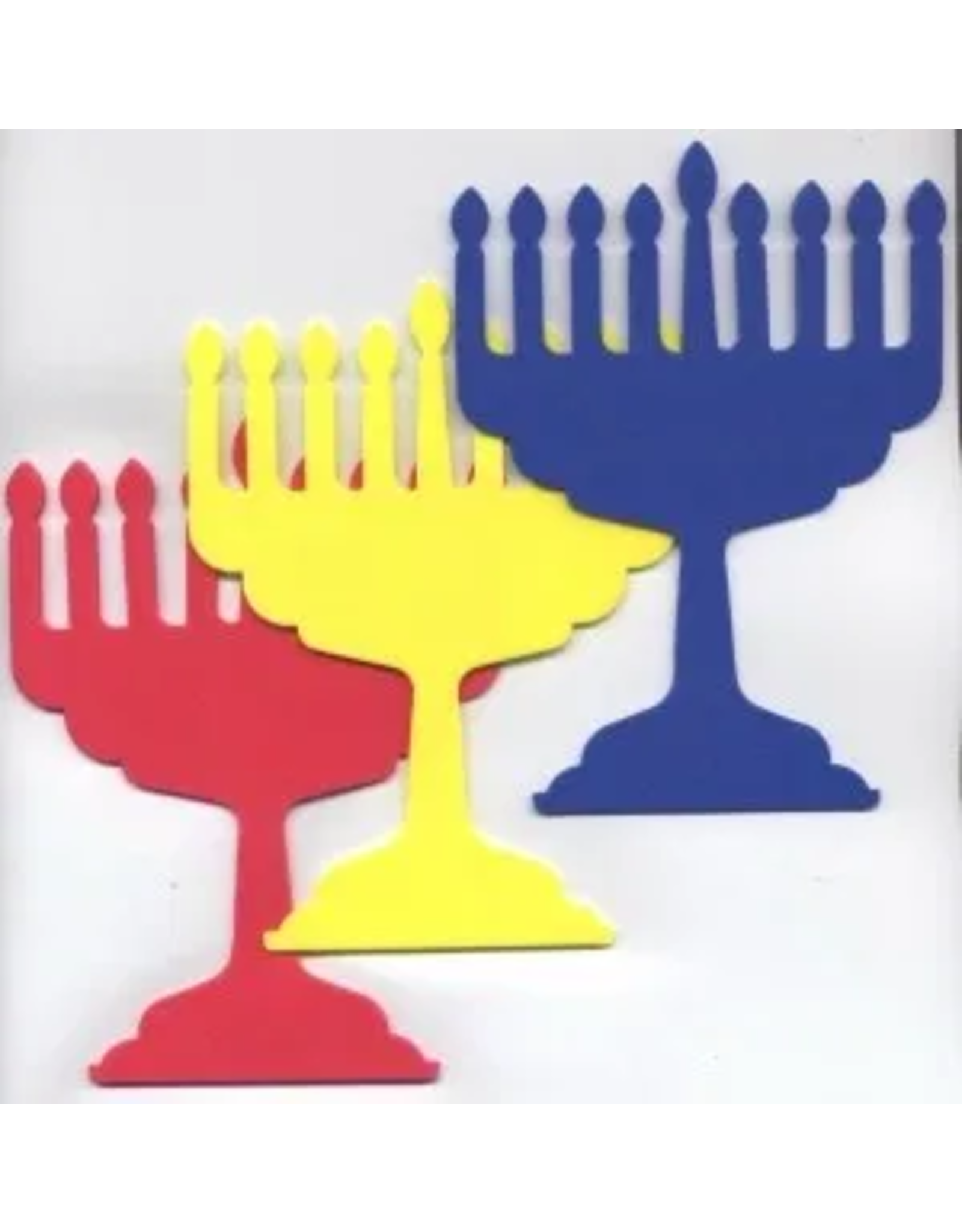 FOAM CUT-OUT: MENORAH-20pc