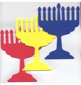 FOAM CUT-OUT: MENORAH-20pc