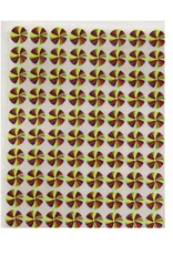 STICKERS - SWIRLS 25-sheets