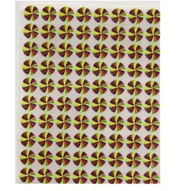 STICKERS - SWIRLS 25-sheets