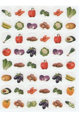 STICKERS: VEGETABLE ASSORTED 10 SHEETS