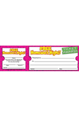 TICKET AWARD: FREE HOMEWORK NIGHT 100 PACK