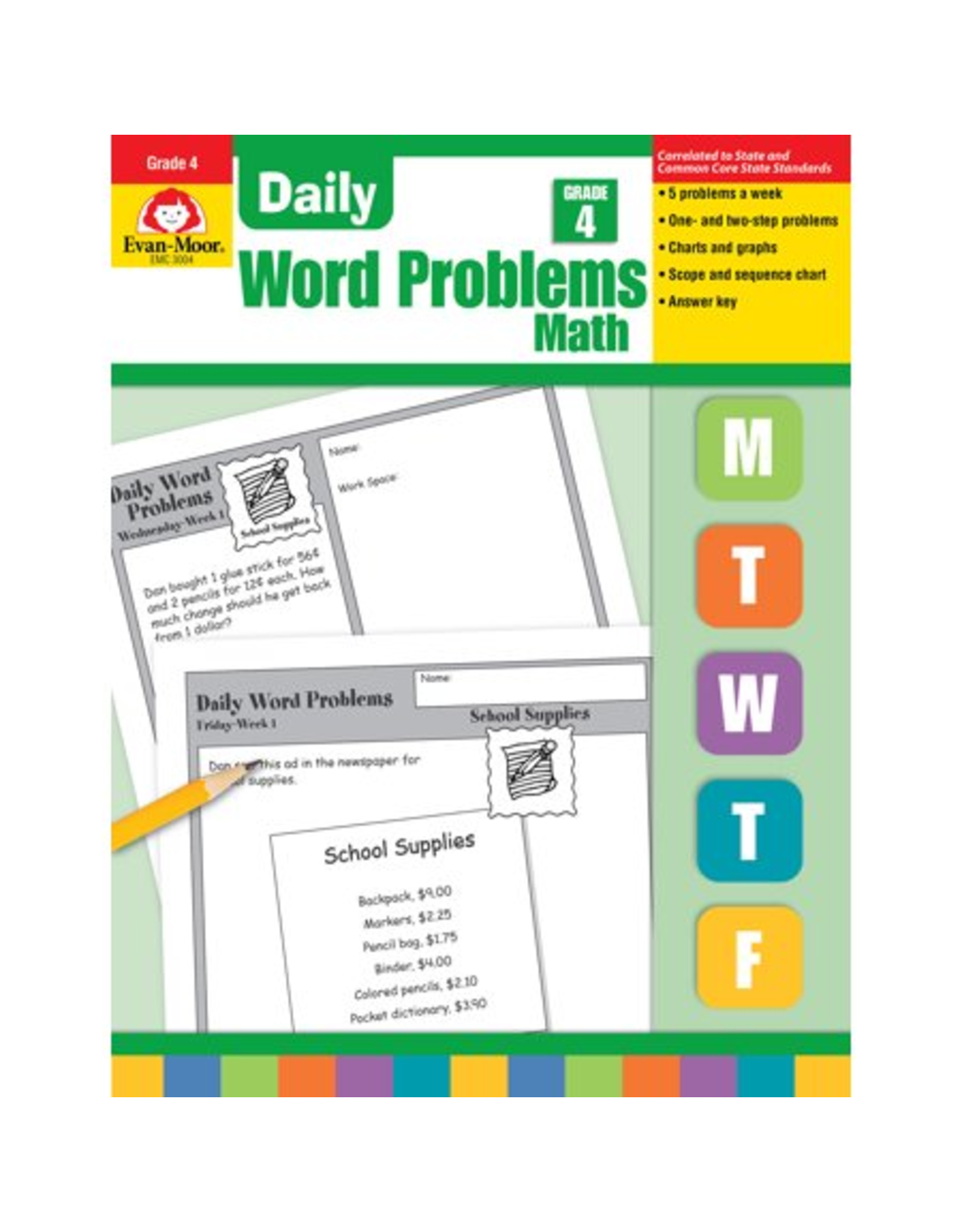 DAILY WORD PROBLEMS GR 4