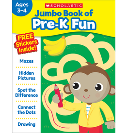 JUMBO BOOK OF PRE K FUN