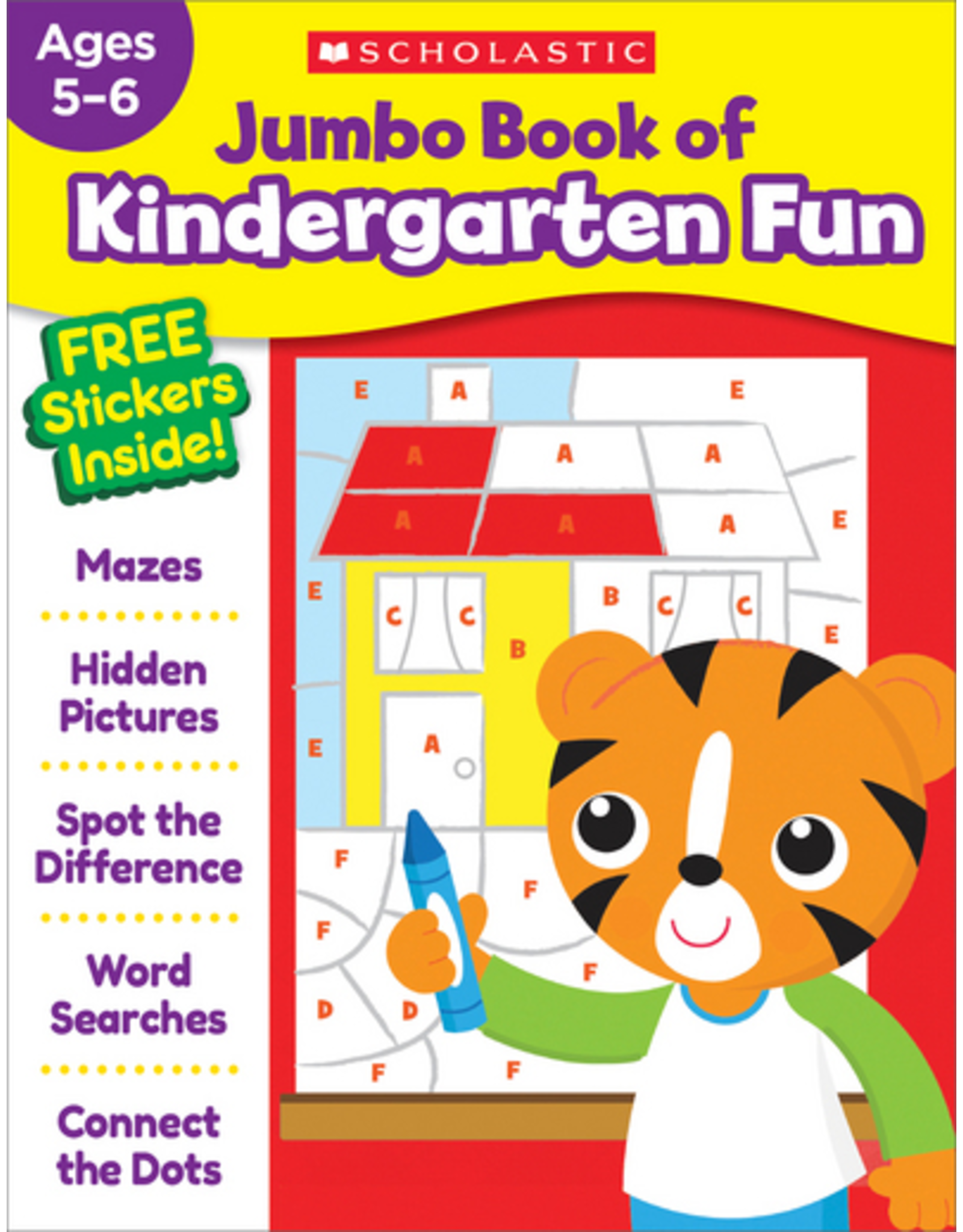 JUMBO BOOK OF KINDERGARTEN FUN
