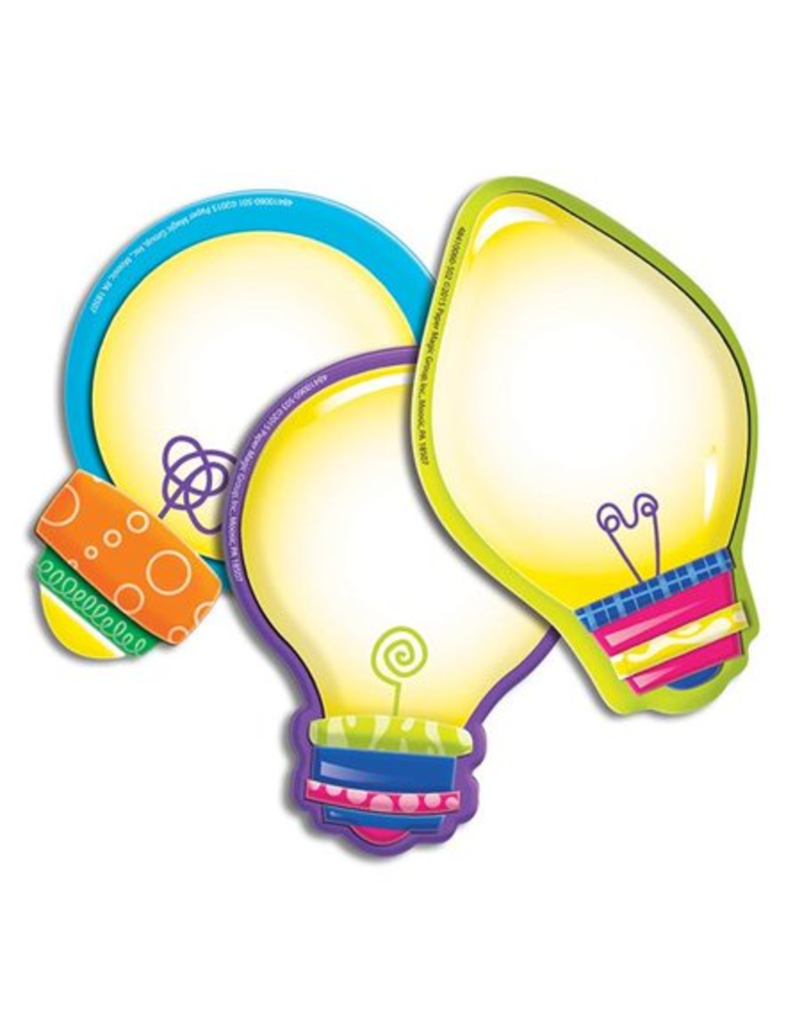 CUT OUTS: LIGHT BULBS