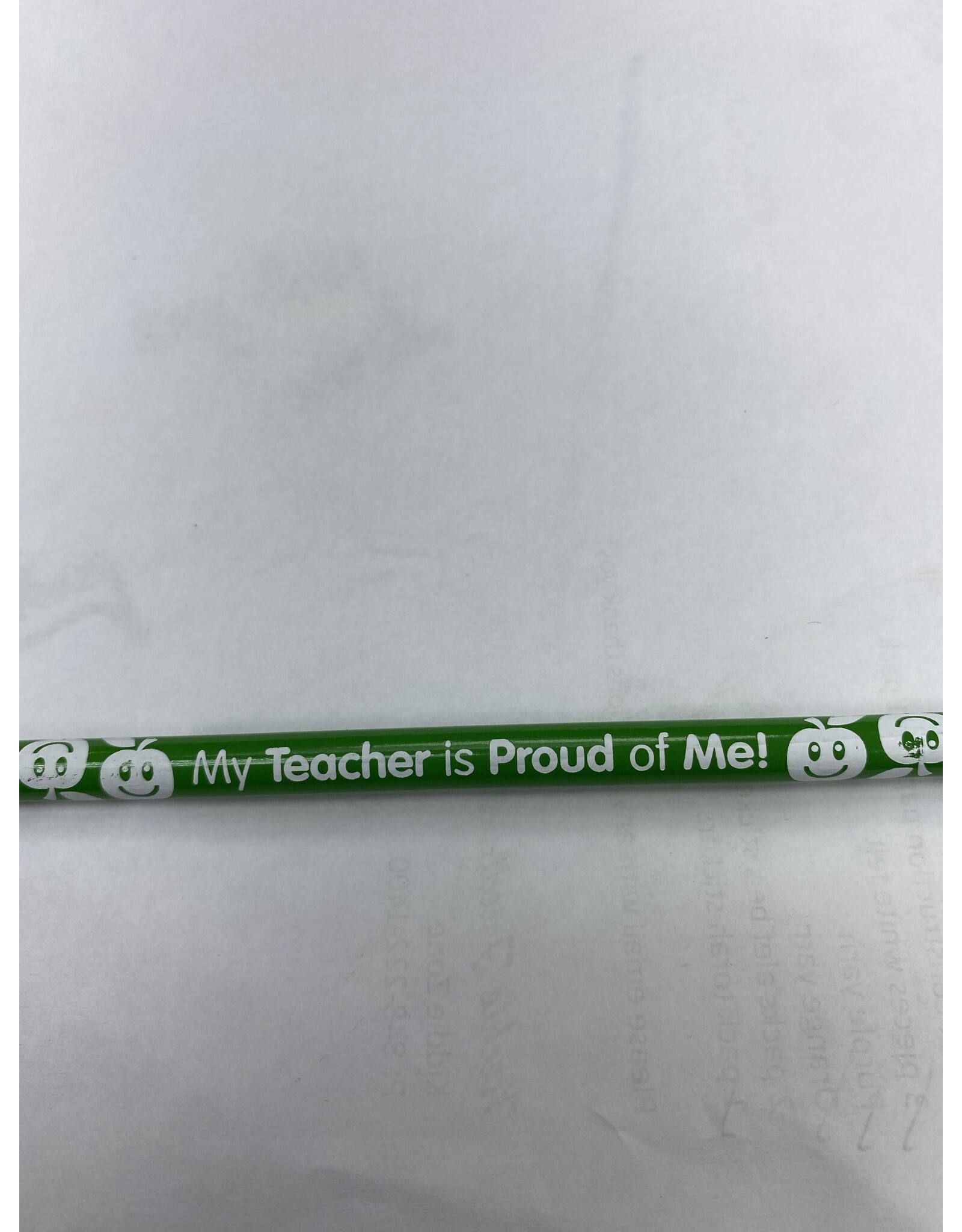 PENCIL: MY TEACHER IS PROUD
