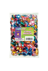 ACRYLIC GEMSTONES ASSORTED COLORS &  SIZE 1LB