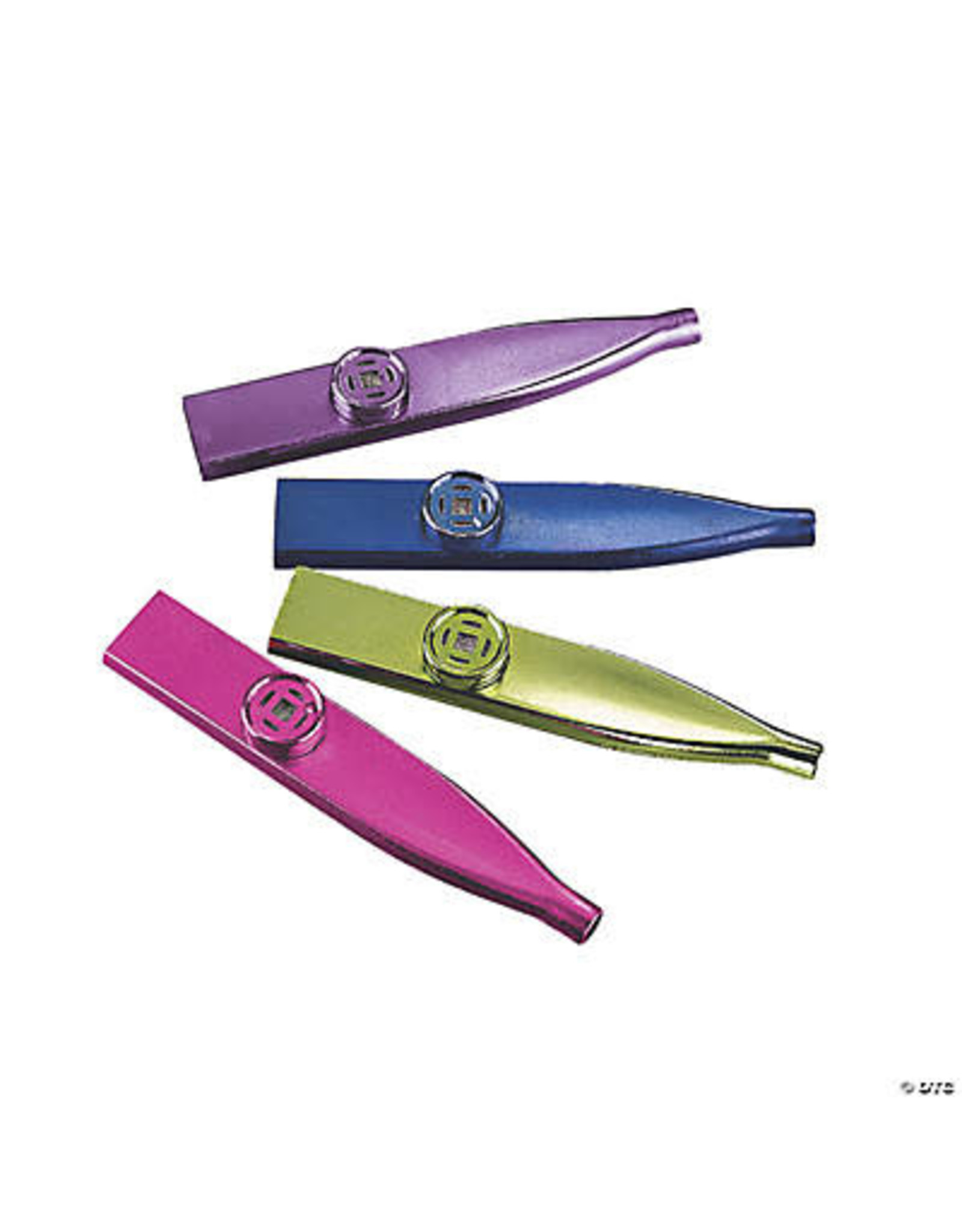 METALLIC KAZOOS 12/PCKG