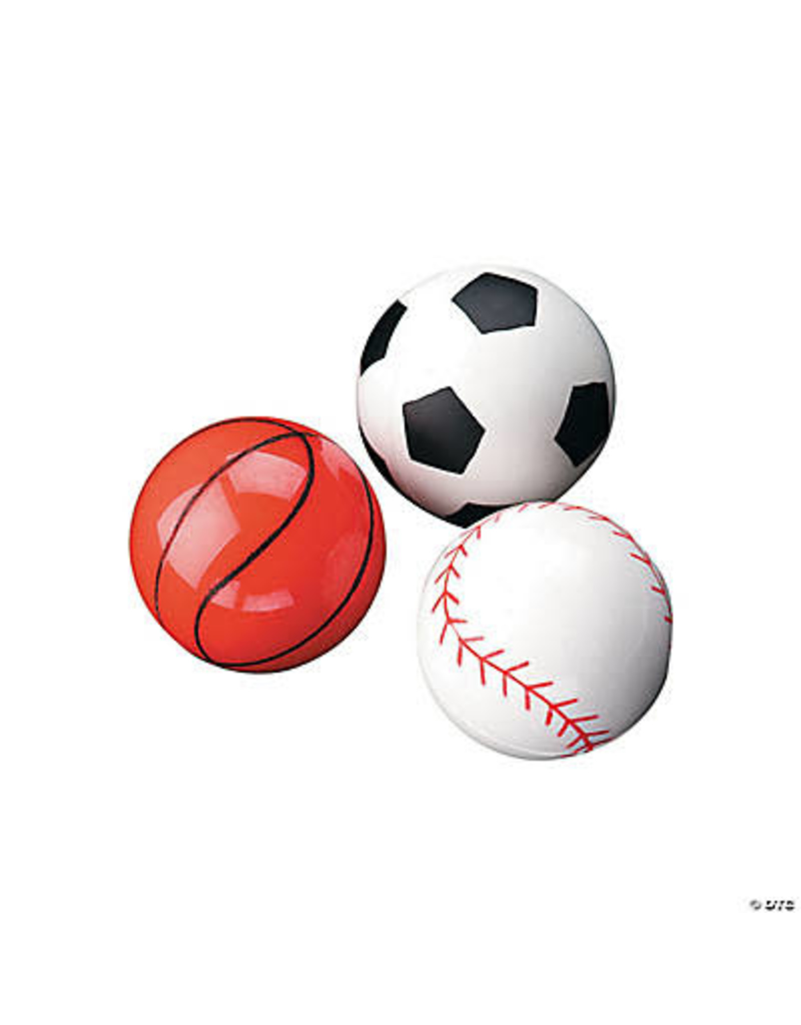 BALLS BOUNCING SPORTS - 12 PACK