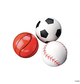 BALLS BOUNCING SPORTS 12/PCKG