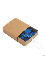 KRAFT PAPER FAVOR PULL BOXES 12PCS