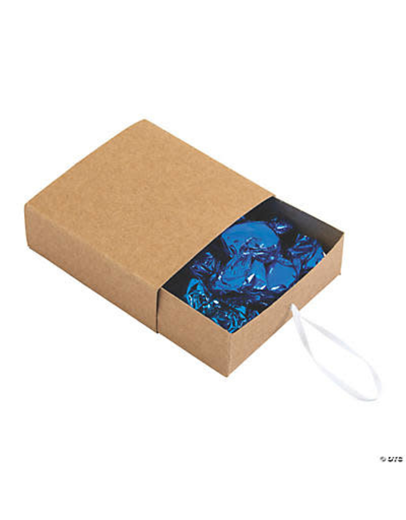 KRAFT PAPER FAVOR PULL BOXES 12PCS