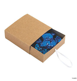 KRAFT PAPER FAVOR PULL BOXES 12PCS
