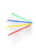 CLEAR VINYL POUCH  10" - 12 PACK