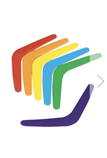 PLASTIC BOOMERANGS