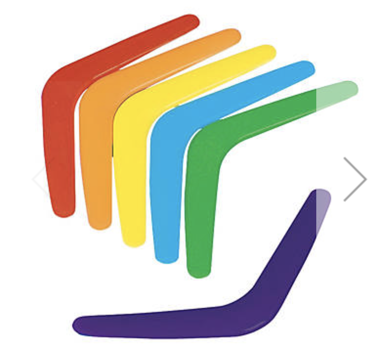 PLASTIC BOOMERANGS Creative Kids