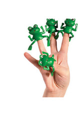 FROGS: VINYL FINGER PUPPETS - 72 PACK