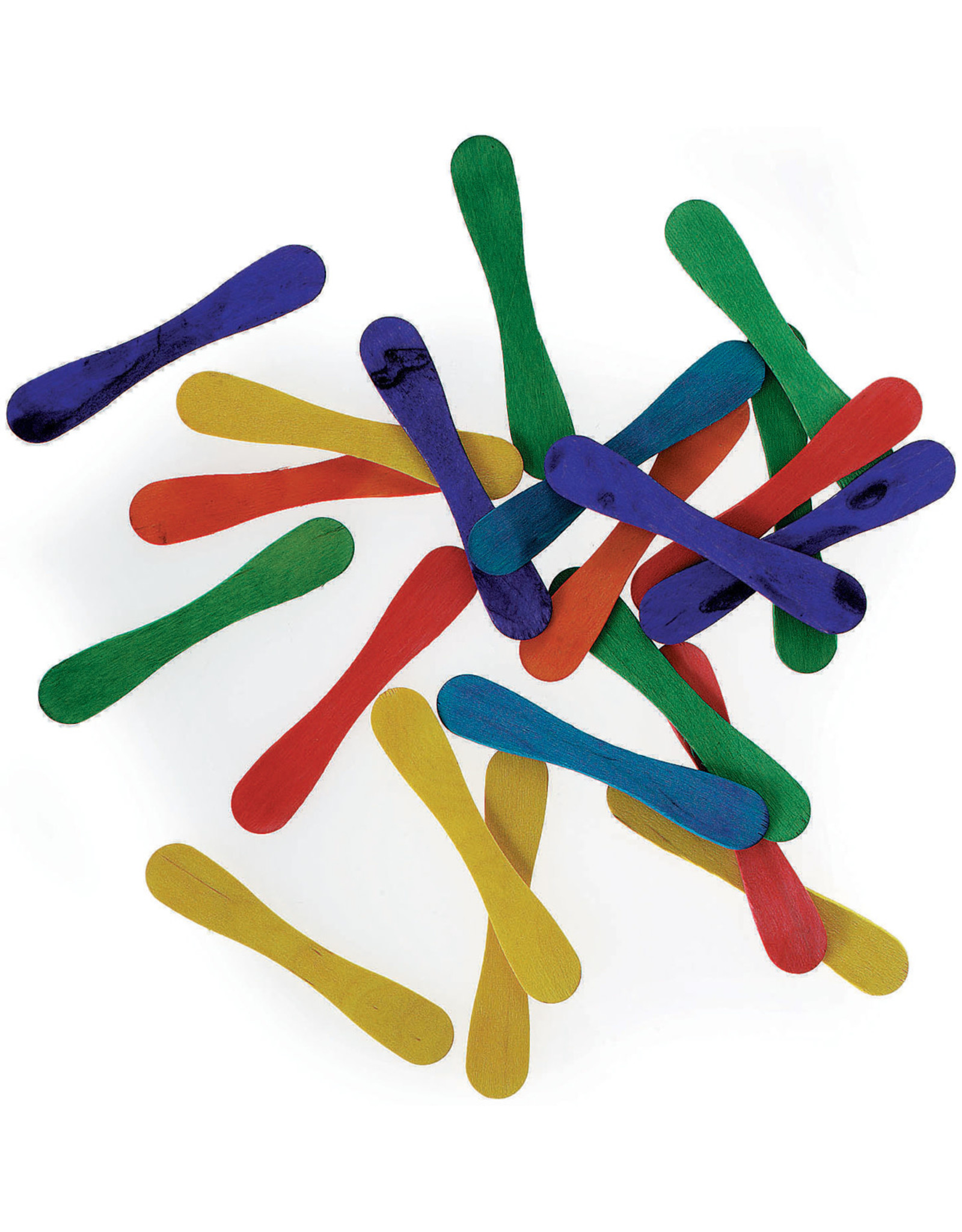 CRAFT SPOONS - MULTI-COLOR 100 PCS