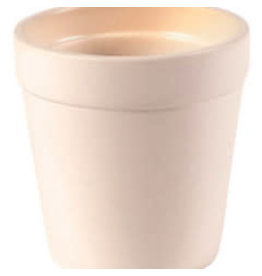 DIY CERAMIC FLOWER POT -3"   12/PCKG