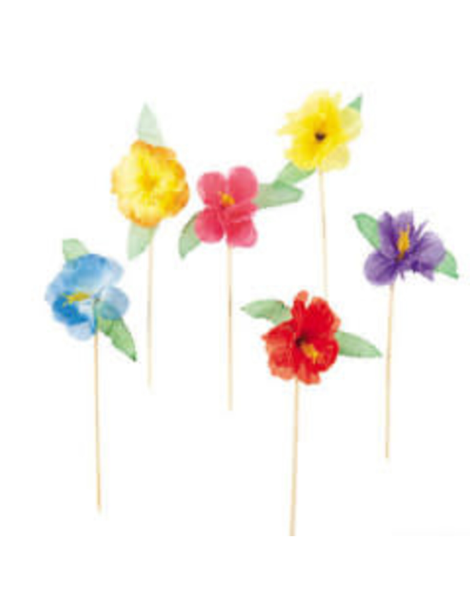 HIBISCUS  FLOWER PICKS 144Pcs