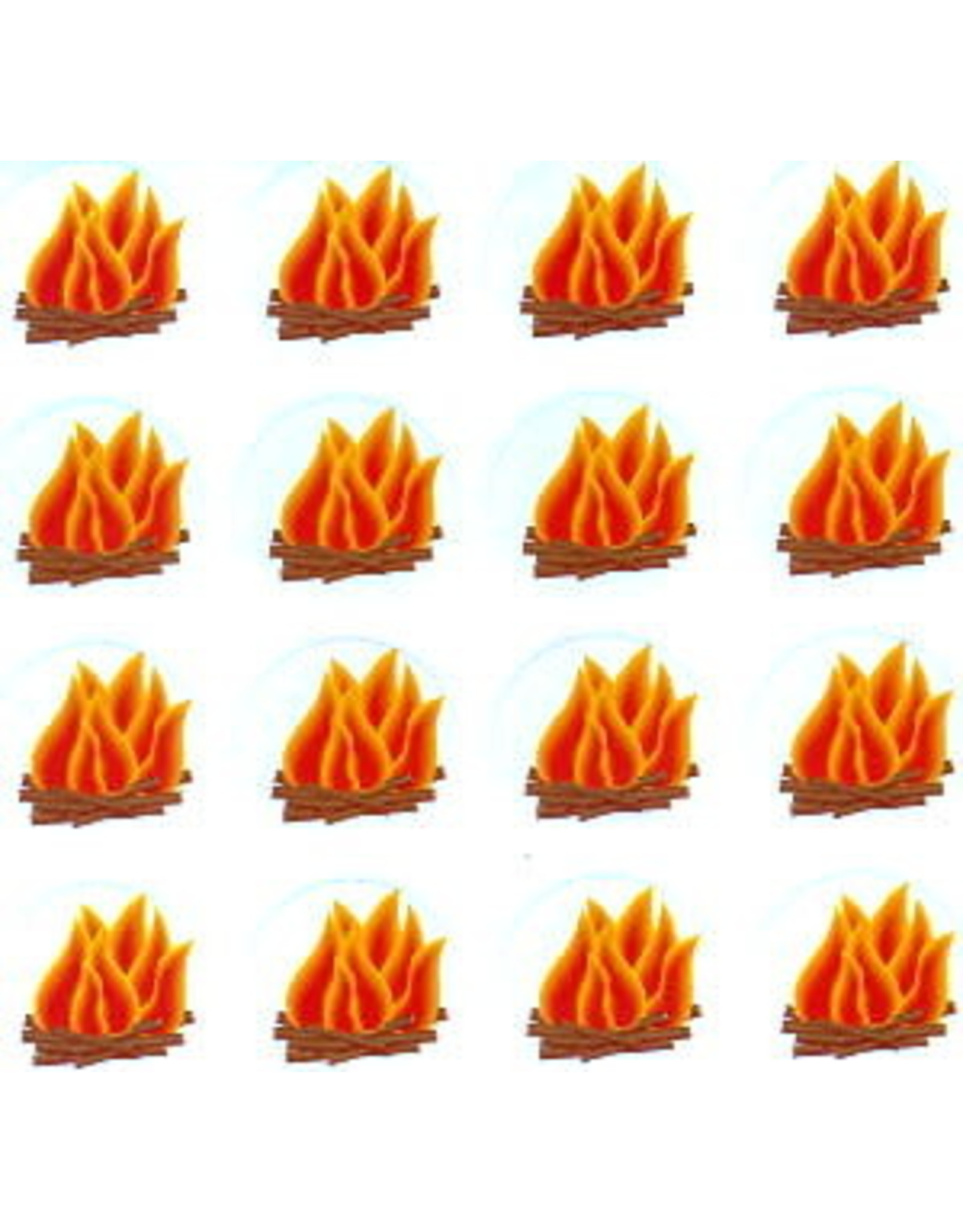 STICKER BONFIRE 10 SHEETS