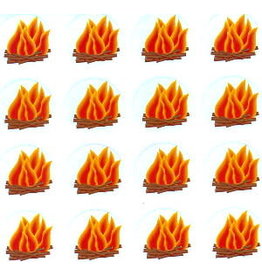 STICKER BONFIRE 10 SHEETS