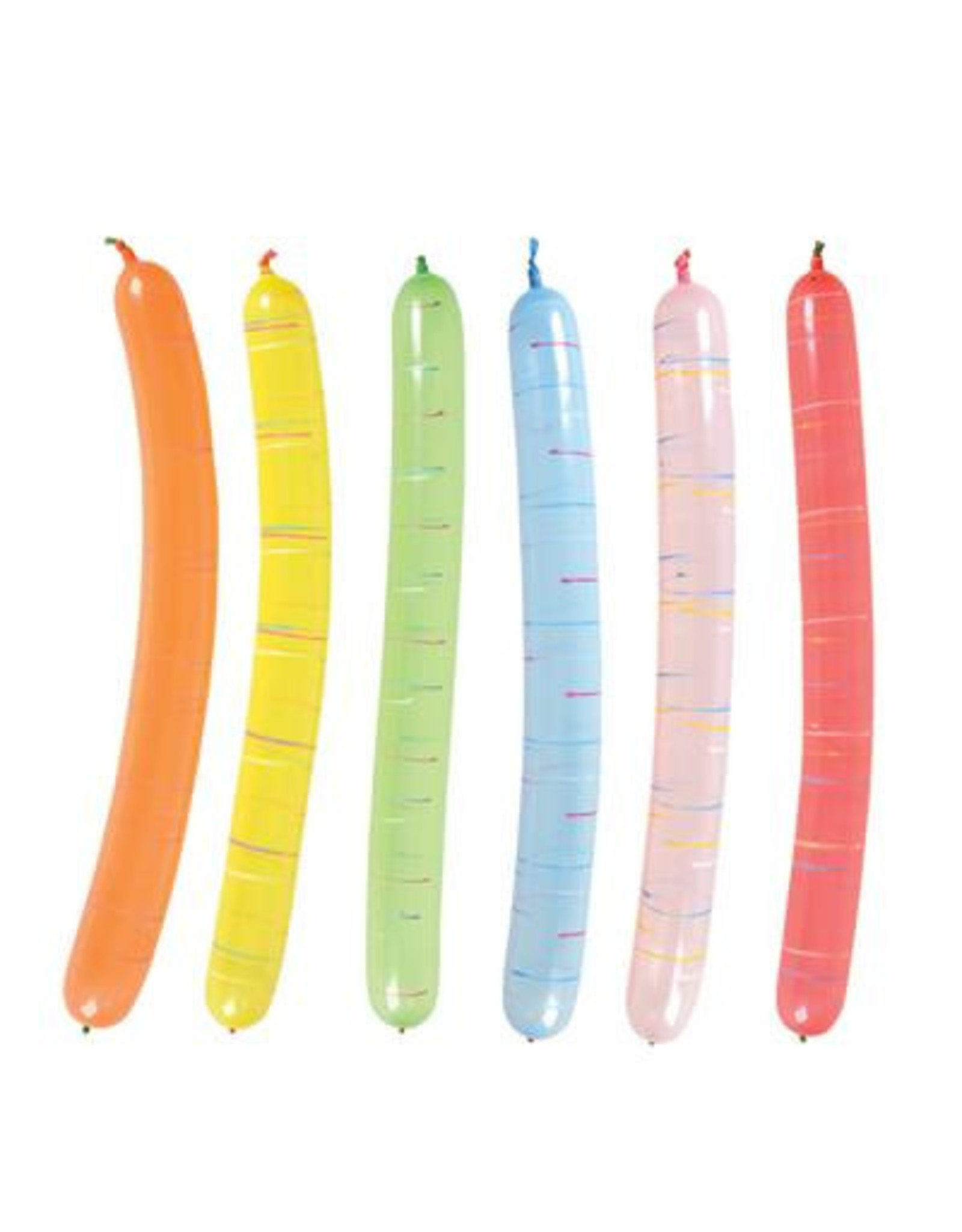 BALLOON: 15" ROCKET BALLOON 12 PACK