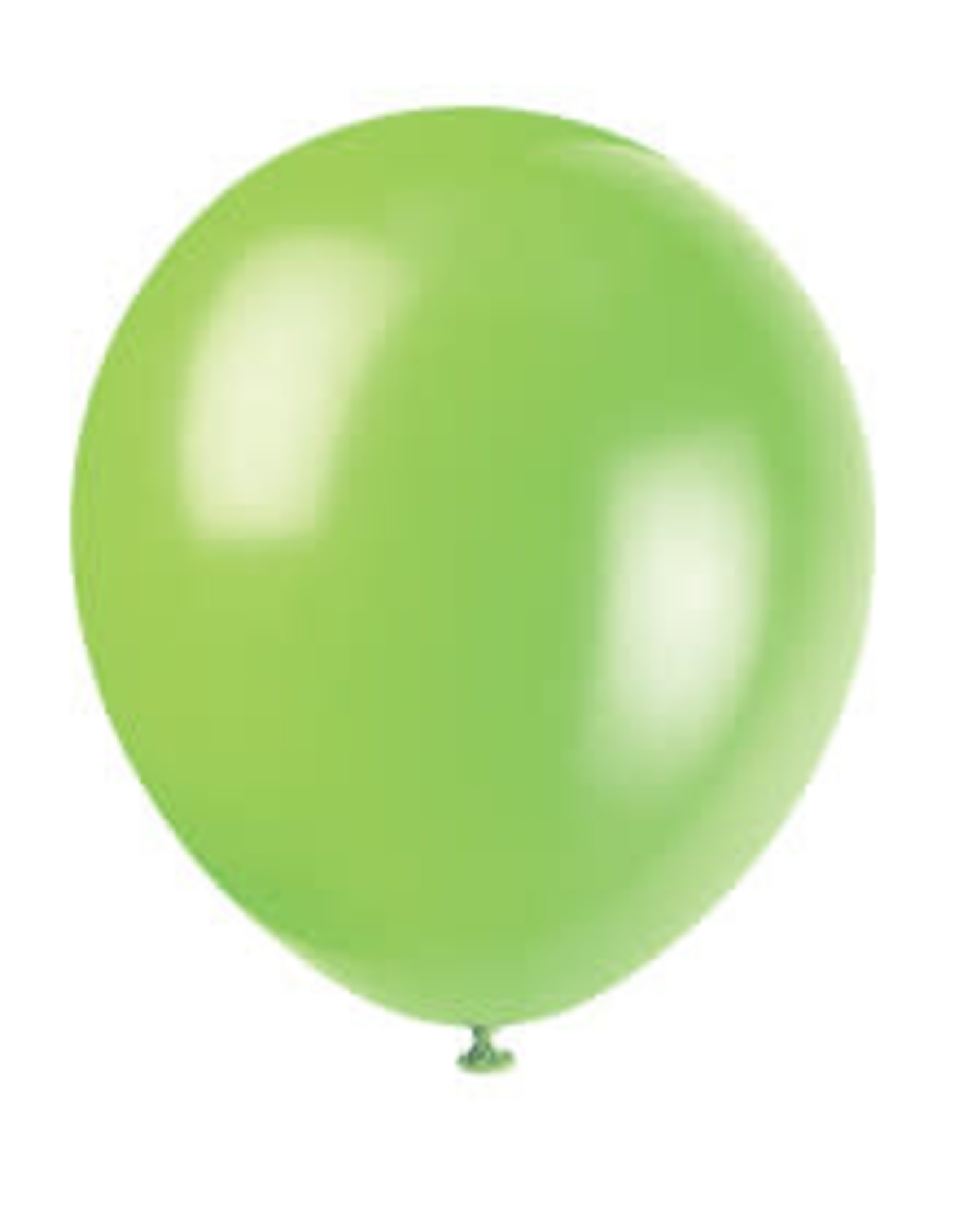 Unique BALLOONS: 9" LIME GREEN 20 PACK