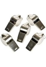 WHISTLE - METAL W/ KEY RING 12pcs