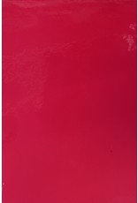 PINK GLOSSY FLUORESCENT ADHESIVE PAPER 12x12