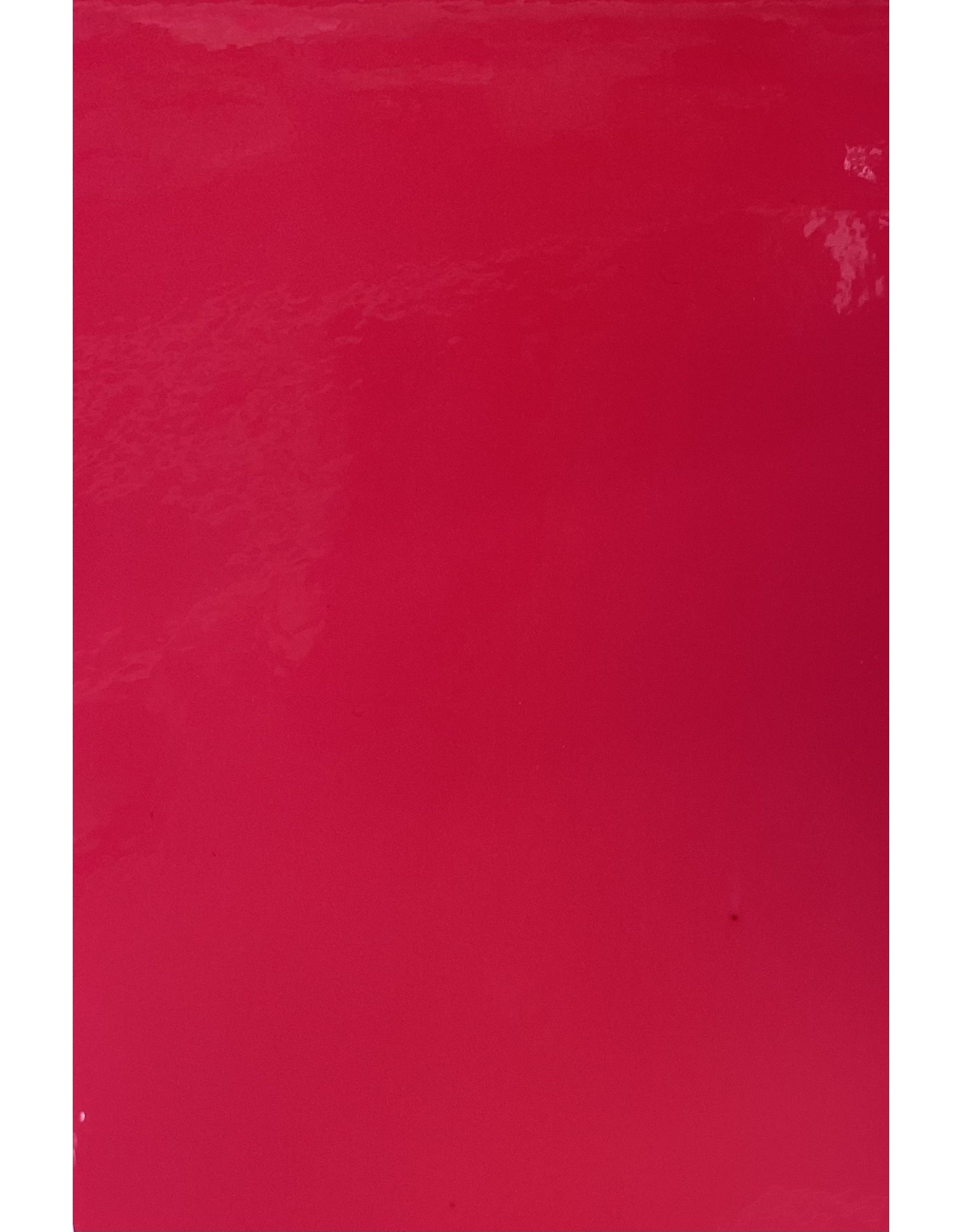 PINK GLOSSY FLUORESCENT ADHESIVE PAPER 12x12