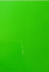 GREEN GLOSSY FLUORESCENT ADHESIVE PAPER 12x12