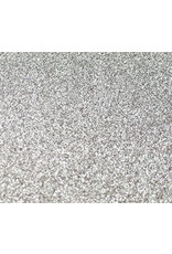 SILVER GLITTER ADHESIVE 12x12 SHEET
