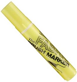 FABRIC MARKER - BROAD - FL YELLOW