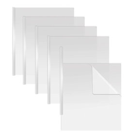 REPORT COVERS CLEAR WITH BINDING STICK - 50 PACK