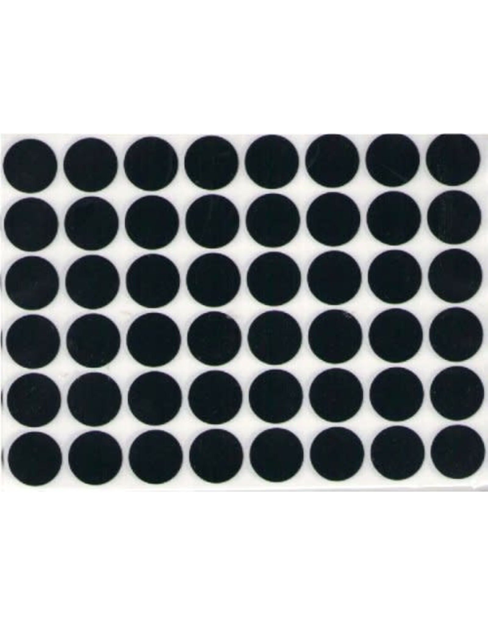COLOR CODINGSTICKER : 3/4", BLACK - 32 SHEETS