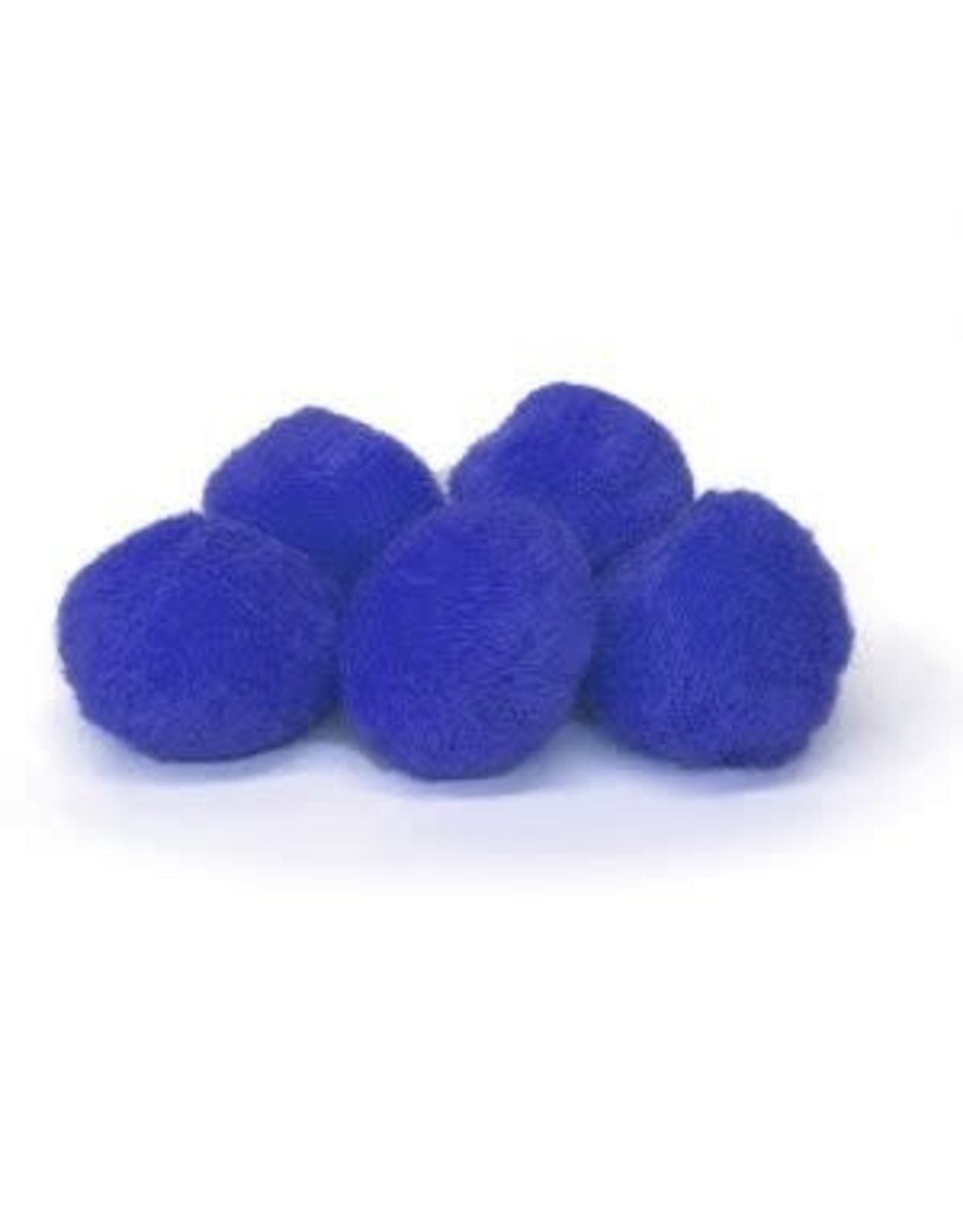 POM POMS: 1"   ROYAL BLUE 100 PACK