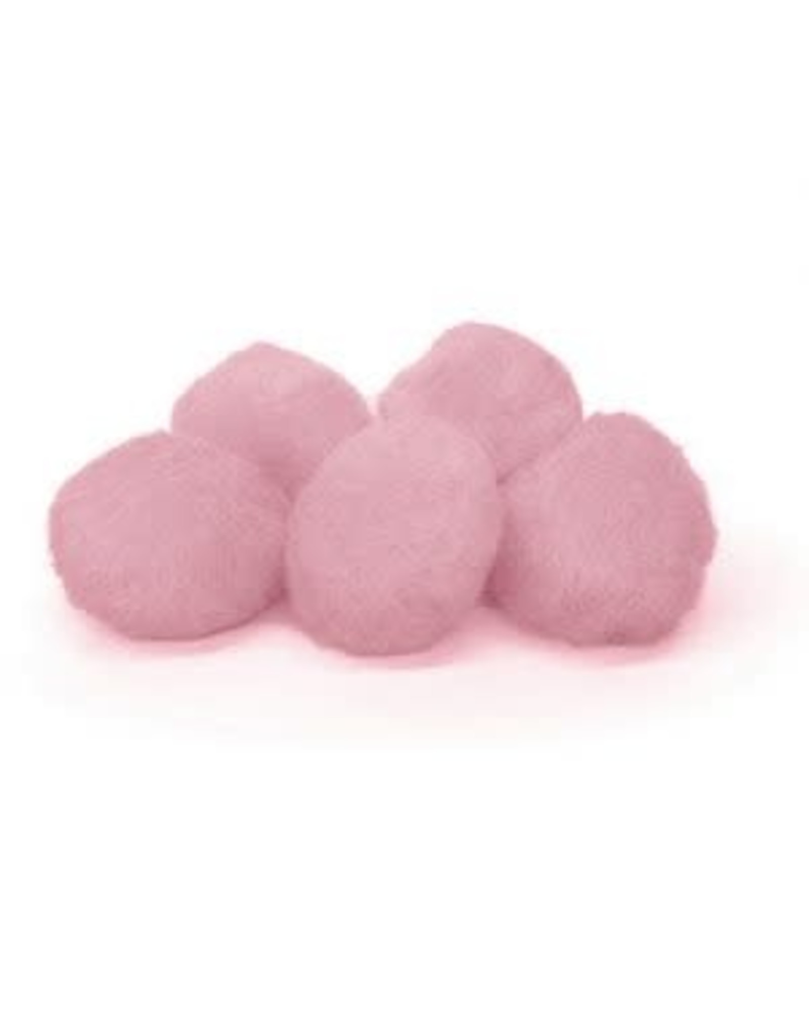 POM POMS: 1"  LIGHT PINK 100 PACK