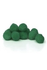 POM POMS: 1/2" HOLIDAY GREEN 100 PACK