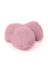 POM POMS: 2" PINK  25 PACK