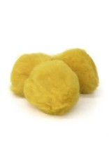 POM POMS: 2" YELLOW  25 PACK