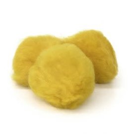 POM POMS: 2" YELLOW  25 PACK