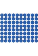 COLOR CODING  STICKER: BLUE .5" 32 sheets