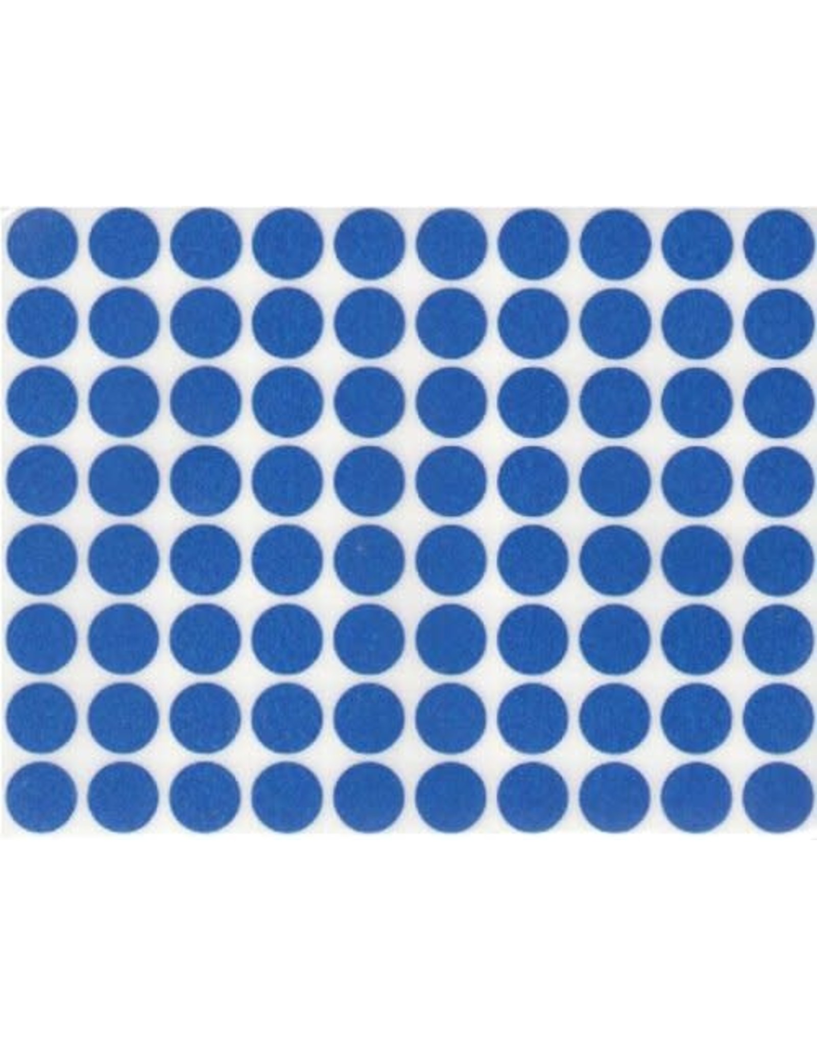 COLOR CODING  STICKER: ROUND BLUE 1/2" 32 sheets