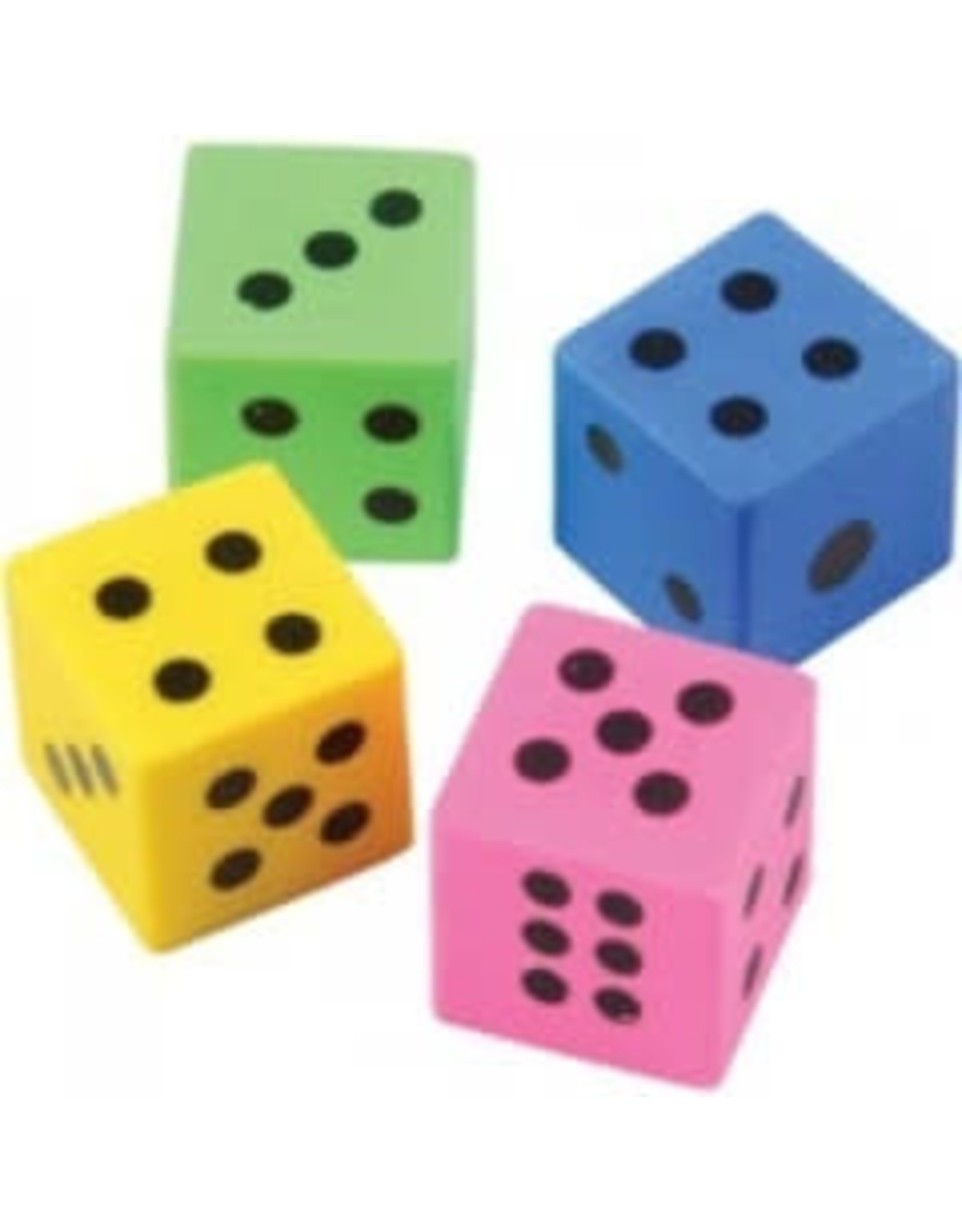 ERASER : DICE - 144 PACK